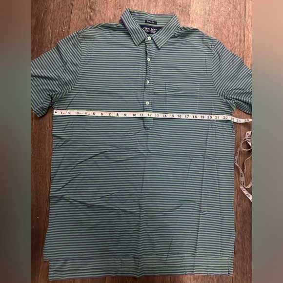 Polo golf strip shirt - Picture 3 of 4
